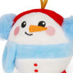 Picture of LEGAMI HOHOHOORNAMENTS PLUSH SNOWMAN